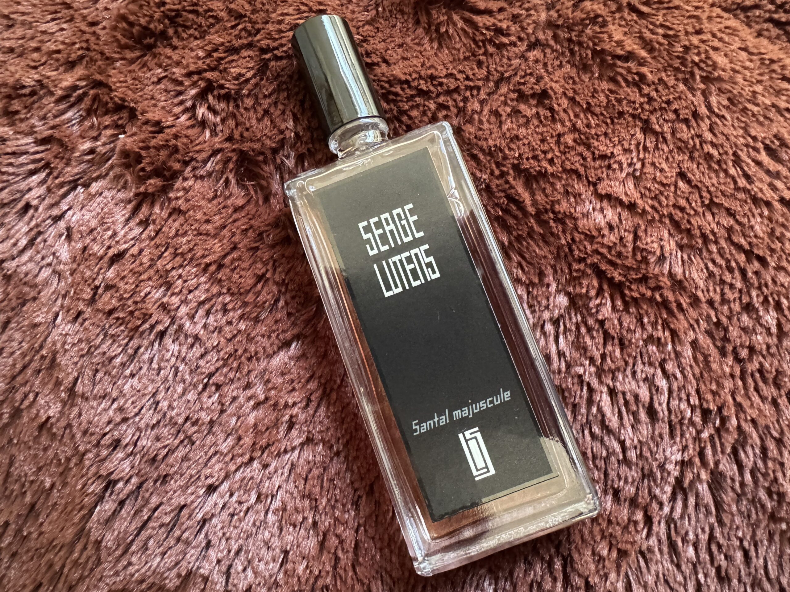 Santal Majuscule by Serge Lutens perfume bottle
