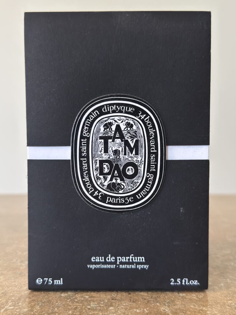 Diptyque Tam Dao EDP fragrance box front view